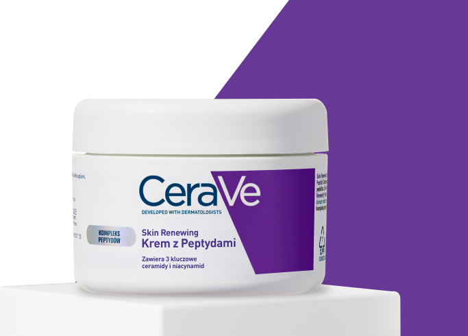 Produkt CeraVe Krem z Peptydami głowne benefity