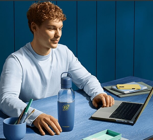 Wygodna butelka Sodastream na co dzień